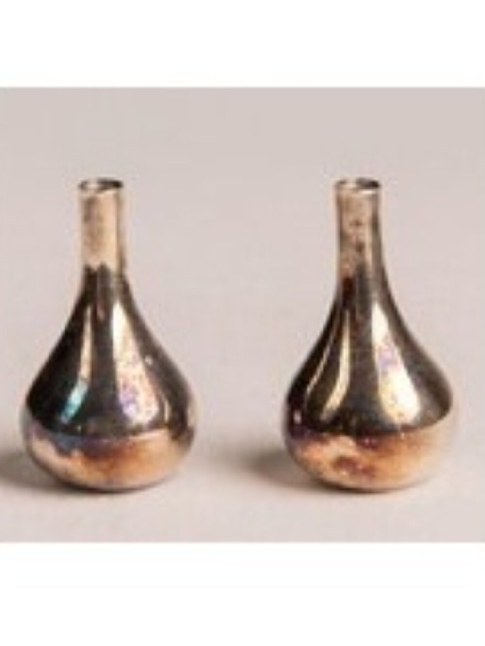 Vintage Jens Quistgaard Teardrop Candle Holders for Dansk Designs, 1960s